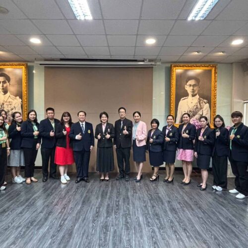 คณะแพทยศาสตร์ มหาวิทยาลัยเกษตรศาสตร์เข้าเยี่ยมชมและศึกษาดูงาน ณ คณะแพทยศาสตร์ จุฬาลงกรณ์มหาวิทยาลัย