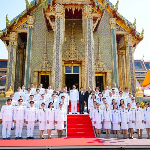 คณะแพทยศาสตร์ มหาวิทยาลัยเกษตรศาสตร์ ร่วมรับเสด็จ สมเด็จพระเจ้าน้องนางเธอ เจ้าฟ้าจุฬาภรณวลัยลักษณ์ อัครราชกุมารี กรมพระศรีสวางควัฒน วรขัตติยราชนารี และร่วมพิธี เททองหล่อพระพุทธรูปประจำโรงพยาบาลเกษตรศาสตร์ “พระพุทธปุญญเกษตราภิบาล”