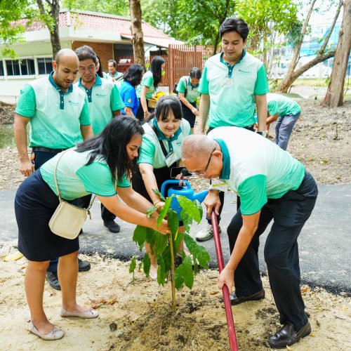 ประมวลภาพบรรยากาศ คณะแพทย์ มก. ร่วมรับเสด็จและปลูกต้นไม้เฉลิมพระเกียรติ