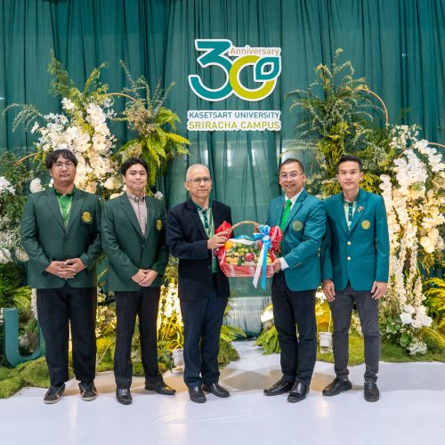 คณะแพทยศาสตร์ ม.เกษตรศาสตร์ ร่วมแสดงความยินดีเนื่องในโอกาสวันคล้ายวันสถาปนาวิทยาเขตศรีราชา ครบรอบ 30 ปี