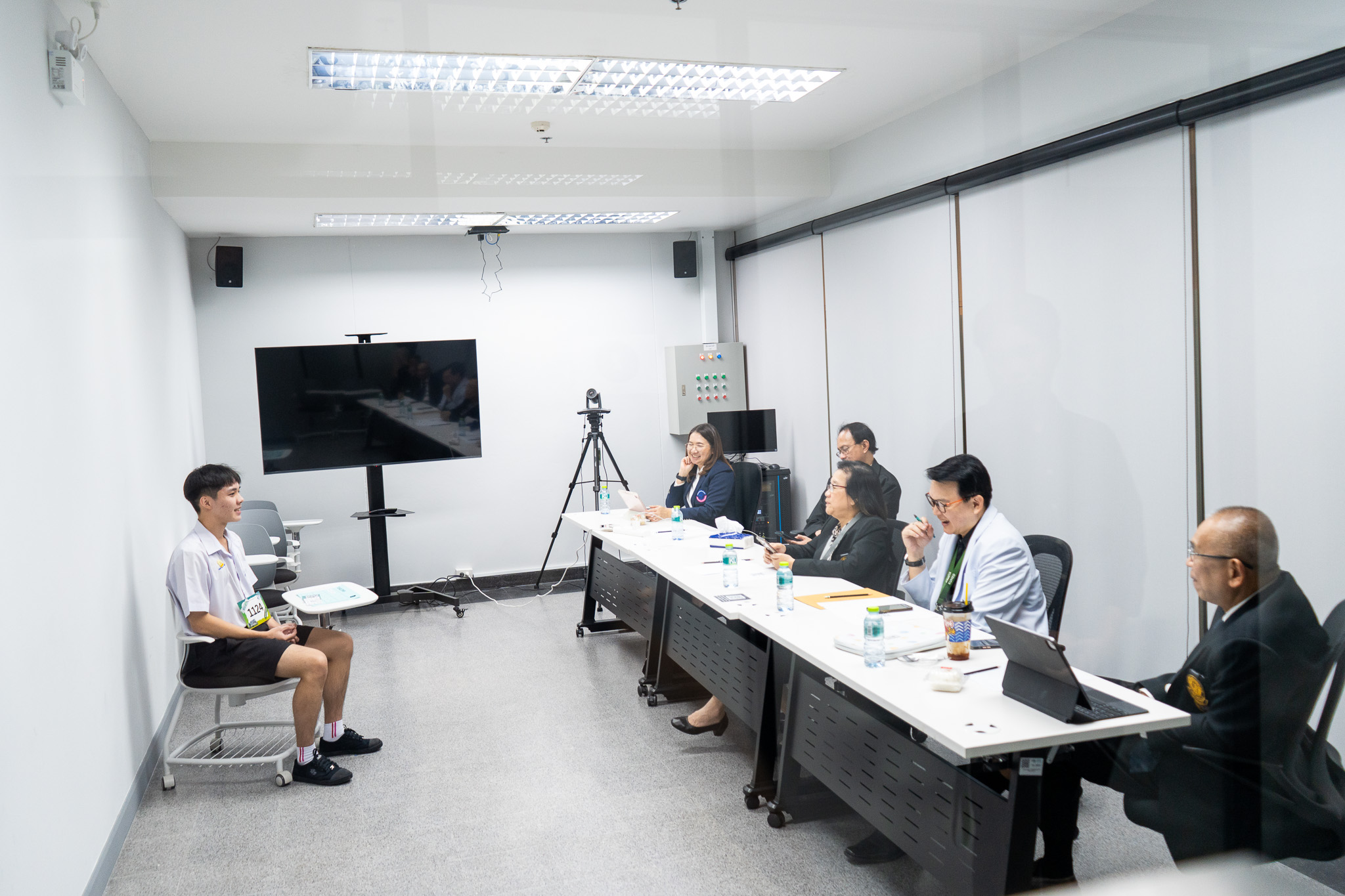 บรรยากาศการสอบสัมภาษณ์ TCAS1/2569 (Portfolio) โครงการช้างเผือก และโครงการเรียนล่วงหน้า คณะแพทยศาสตร์ มหาวิทยาลัยเกษตรศาสตร์