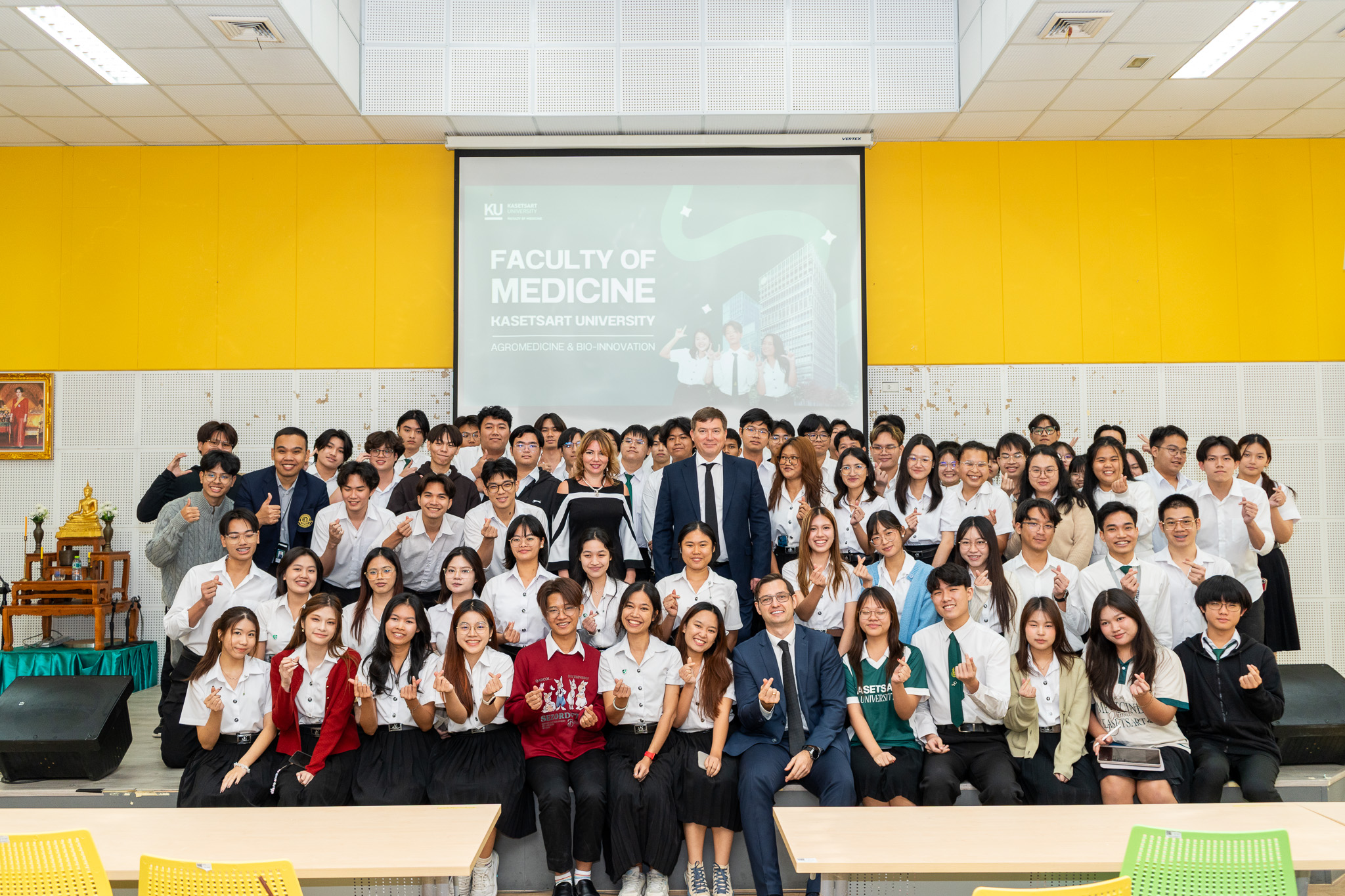 The Faculty of Medicine at Kasetsart University Welcomes Delegates from Pavlov First Saint Petersburg State Medical University