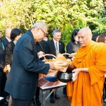 คณะแพทยศาสตร์ มหาวิทยาลัยเกษตรศาสตร์ ร่วมพิธีทำบุญตักบาตรพระสงฆ์ จำนวน 20 รูป