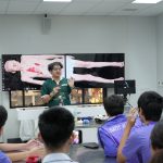 คณะแพทยศาสตร์ มหาวิทยาลัยเกษตรศาสตร์ ให้การต้อนรับนักเรียนชั้นมัธยมศึกษาปีที่ 5 แผนการเรียนวิทยาศาสตร์ชีวภาพ ที่เลือกเรียนวิชาความถนัดแพทย์ โรงเรียนสาธิตแห่งมหาวิทยาลัยเกษตรศาสตร์ ศูนย์วิจัยและพัฒนาการศึกษา พร้อมด้วยคณาจารย์ ในโอกาสเข้าเยี่ยมชมและศึกษาดูงาน ณ คณะแพทยศาสตร์ มหาวิทยาลัยเกษตรศาสตร์