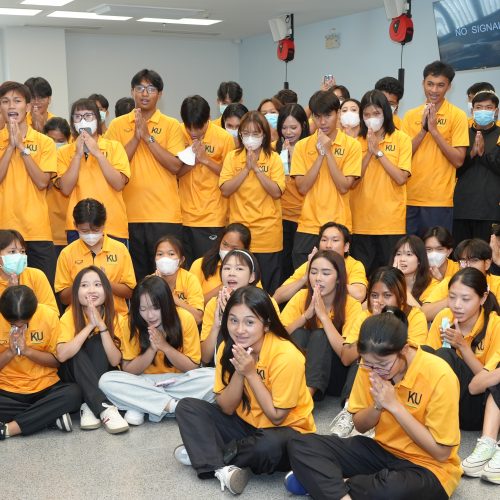คณะแพทยศาสตร์ มหาวิทยาลัยเกษตรศาสตร์ ให้การต้อนรับคณะวิทยาศาสตร์การกีฬาและสุขภาพ ในโอกาสการศึกษาดูงานทางด้านกายวิภาคศาสตร์