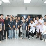 คณะแพทยศาสตร์ มหาวิทยาลัยเกษตรศาสตร์ ให้การต้อนรับอาจารย์และนิสิตจากภาควิชาวิศวกรรมเครื่องกล คณะวิศวกรรมศาสตร์ ในโอกาสการศึกษาดูงานทางด้านกายวิภาคศาสตร์