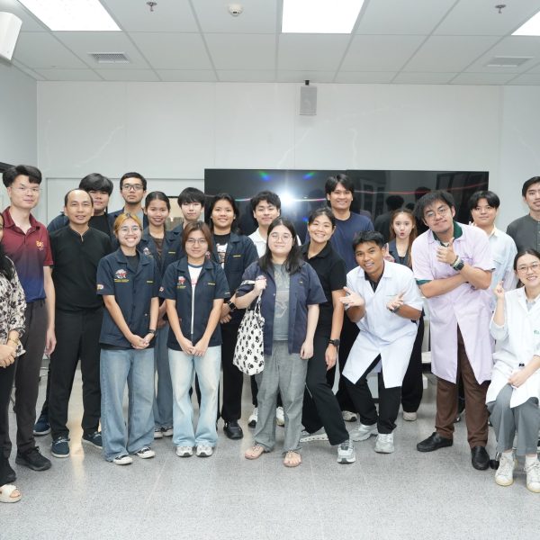 คณะแพทยศาสตร์ มหาวิทยาลัยเกษตรศาสตร์ ให้การต้อนรับอาจารย์และนิสิตจากภาควิชาวิศวกรรมเครื่องกล คณะวิศวกรรมศาสตร์ ในโอกาสการศึกษาดูงานทางด้านกายวิภาคศาสตร์