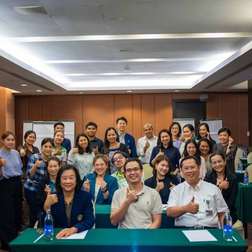 รวมภาพบรรยากาศโครงการอบรมเชิงปฏิบัติการ เรื่อง การสร้างการเรียนรู้ให้นิสิตแพทย์โดยใช้ผู้ป่วยจำลอง ที่จัดขึ้นในวันที่ 27 กันยายน 2567 ณ โรงแรมรามา การ์เด้นส์ กรุงเทพฯ